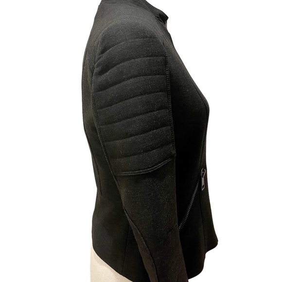 Burberry Military Style Charcoal Grey Jacket Size 4 - Picture 3 of 8